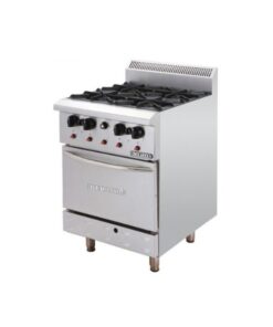 Bếp âu 4 họng có lò nướng Berjaya DRO4-17