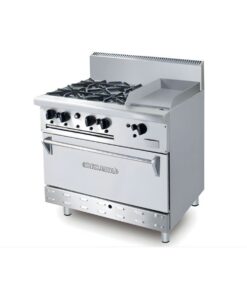 Bếp âu có lò nướng và chiên Berjaya OB4GG1BWOL