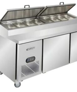 Bàn lạnh pizza Berjaya 1m8 (có nắp đậy) BS2D/PCF6/Z