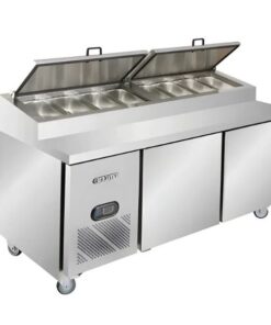 Bàn lạnh pizza Berjaya 1m8 (có nắp đậy) BS2D/PCF6/Z