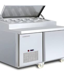 Bàn lạnh pizza BERJAYA 1m2 (có nắp đậy) BS1D/PCF4/Z