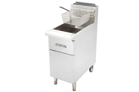 Bếp chiên nhúng gas đơn Berjaya GDFE1BFS-17 đứng