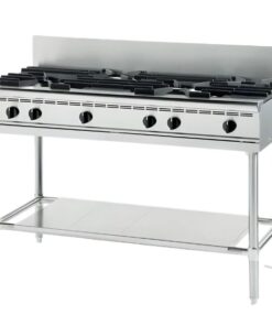 Bếp Gas Công Nghiệp 2 Họng Lớn 2 Họng Nhỏ Fujimak FGTNS126022