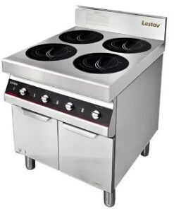 Bếp Điện Từ Công Nghiệp 04 mặt nấu LESTOV LT-B300IV-B105
