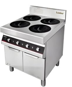 Bếp Điện Từ Công Nghiệp 04 mặt nấu LESTOV LT-B300IV-B105