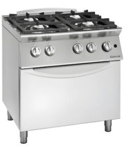 Bếp âu 4 họng dùng gas có lò nướng Giorik ECG740F