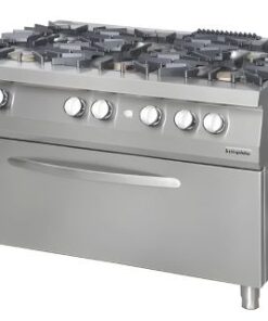 Bếp Âu 6 họng dùng gas Ozti