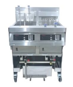 Bếp chiên nhúng Delitas đôi KCF-824E2