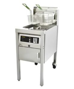 Bếp chiên nhúng Delitas đôi KF-820GR