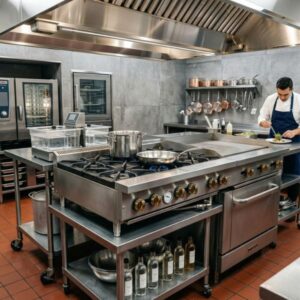 thiết bị bếp inox công nghiệp