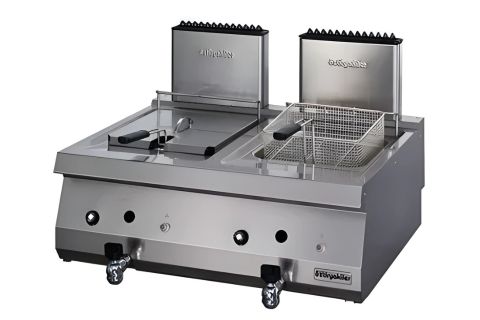 Bếp chiên nhúng gas đôi Ozti OFGI 8070