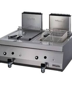 Bếp chiên nhúng gas đôi Ozti OFGI 8070