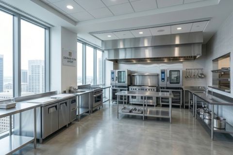 Thiết Kế Bếp Nhà Hàng