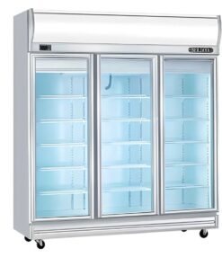 Tủ mát trưng bày Berjaya 3 cánh kiếng 3D/DC-SM