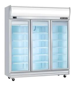 Tủ mát trưng bày Berjaya 3 cánh kiếng 3D/DC-SM