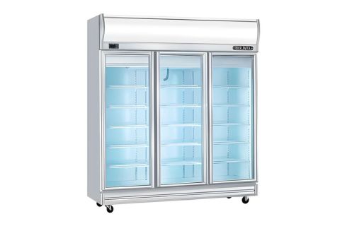 Tủ mát trưng bày Berjaya 3 cánh kiếng 3D/DC-SM