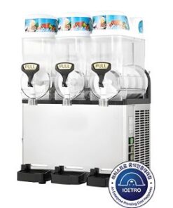 Máy làm lạnh nước trái cây - Máy làm Slush 3 ngăn Icetro SSM 420