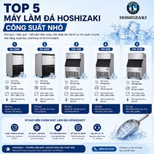Máy Làm Đá Hoshizaki Công Suất Nhỏ