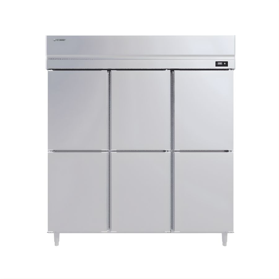 Tu-dong-dung-6-canh-Inox-1750L-ICYMAX-IUF-6S188 Tủ đông đứng 6 cánh inox 1750L ICYMAX IUF-6S188