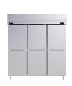 Tủ đông mát đứng 6 cánh Inox 1750L ICYMAX IUFR-6S188