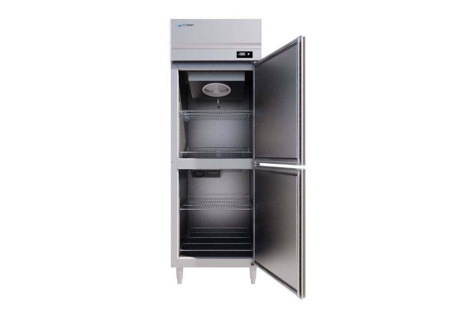 Tủ mát đứng 2 cánh inox 600L ICYMAX IUR-2S078