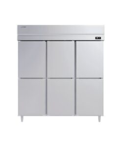 Tủ mát đứng 6 cánh inox 1750L ICYMAX IUR-6S188