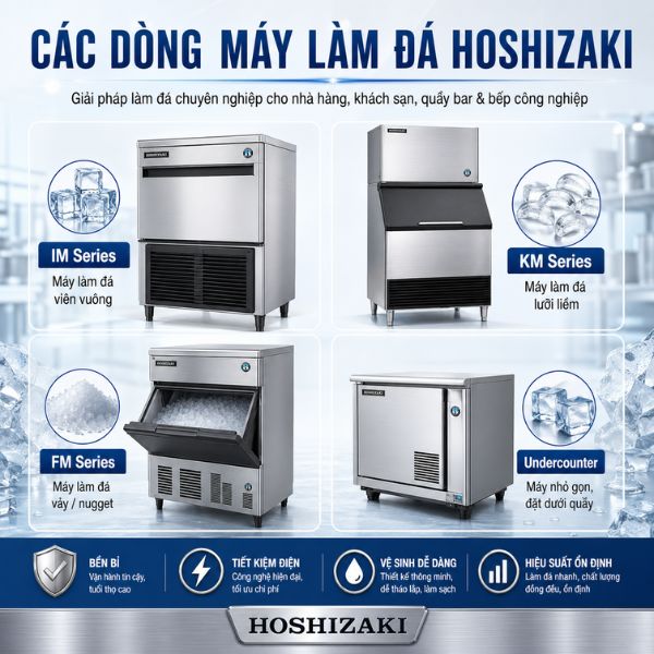 Máy Làm Đá Hoshizaki Chính Hãng