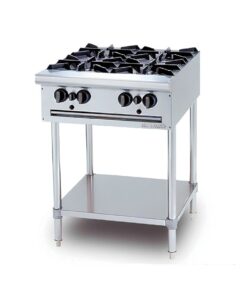 Bếp Âu 4 họng có chân đứng Berjaya OB4FS