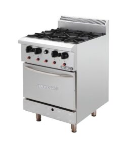 Bếp Âu 4 họng có lò nướng Berjaya DRO4-17