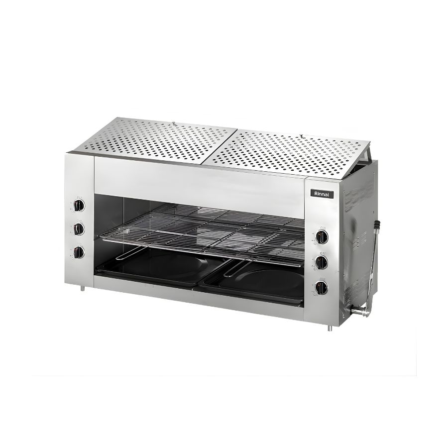 Lo-nuong-dung-gas-Salamander-6-hong-Rinnai-RSB-926N Lò nướng dùng gas Salamander 6 họng Rinnai RSB-926N